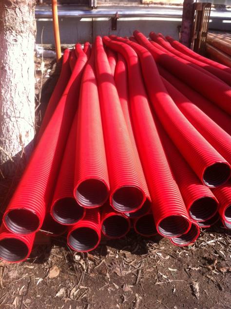 Защитные гофрированные трубы в Кургане Защитные гофрированные трубы