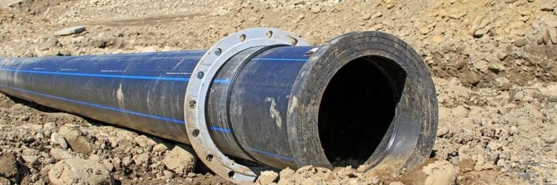 Трубы ПНД с фланцевым соединением в Кургане